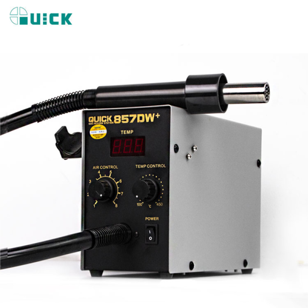 Quick 857dw+ Lead Free Adjustable Smd Rework Station 100% Original