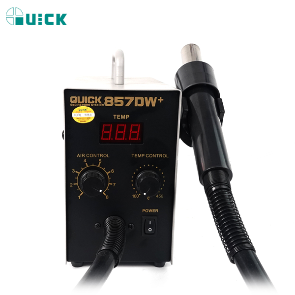 Quick 857dw+ Lead Free Adjustable Smd Rework Station 100% Original
