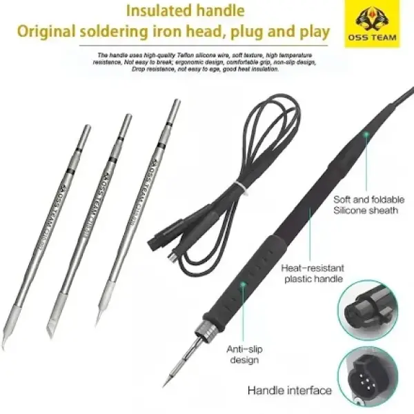 oss t210 pro iron with 3 bit